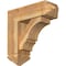 Ekena Millwork Balboa Arts and Crafts Rough Sawn Bracket w/ Offset Brace, Western Red Cedar, 8"W x 24"D x 24"H BKT0806X24X24BOA03RWR - alternate 1